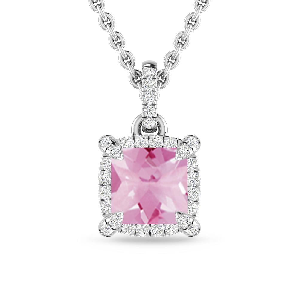 White Gold - Pink Tourmaline