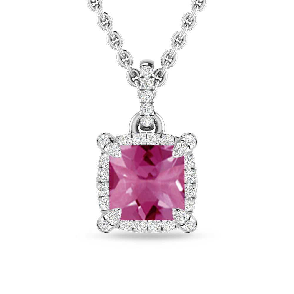 White Gold - Pink Tourmaline