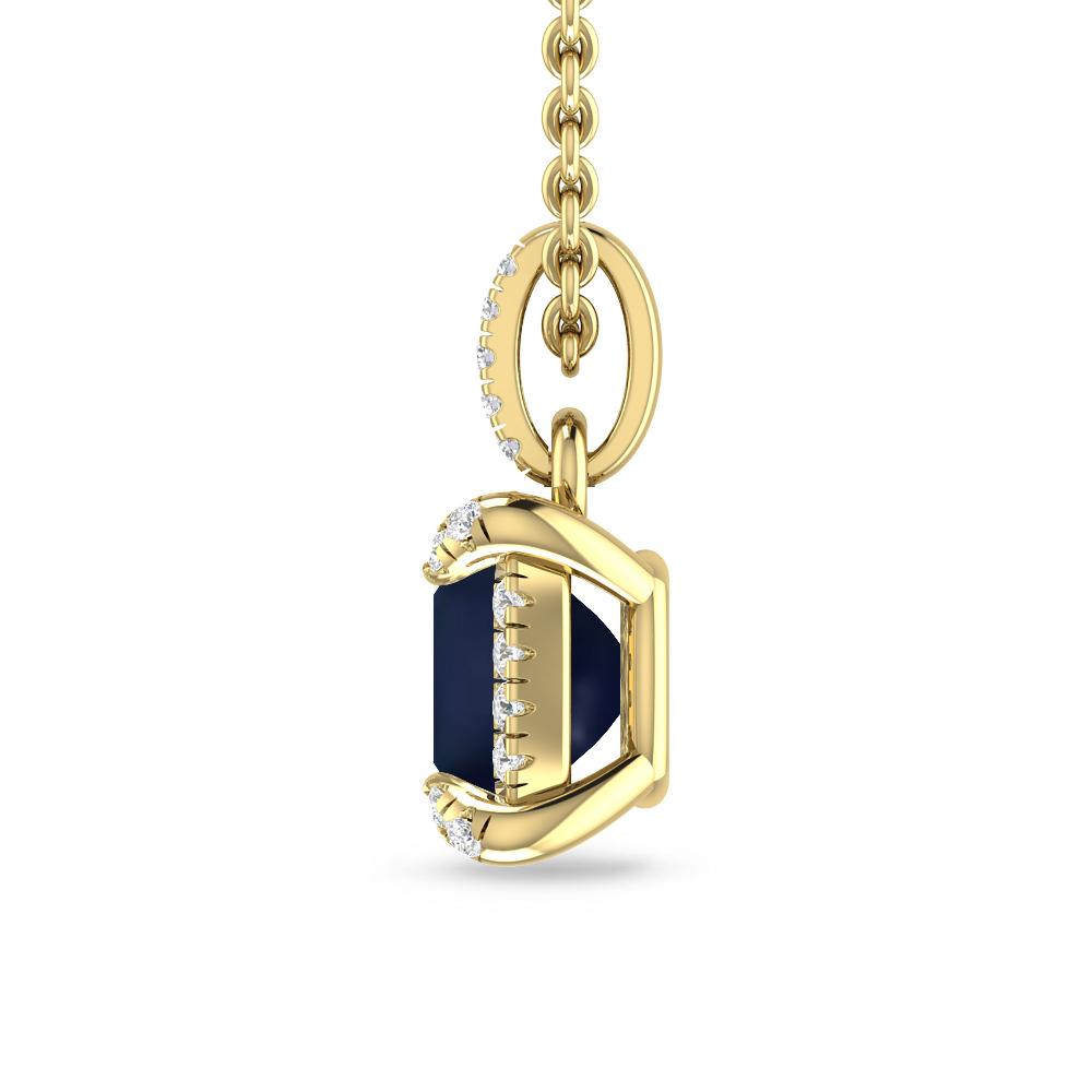 Yellow Gold - Sapphire