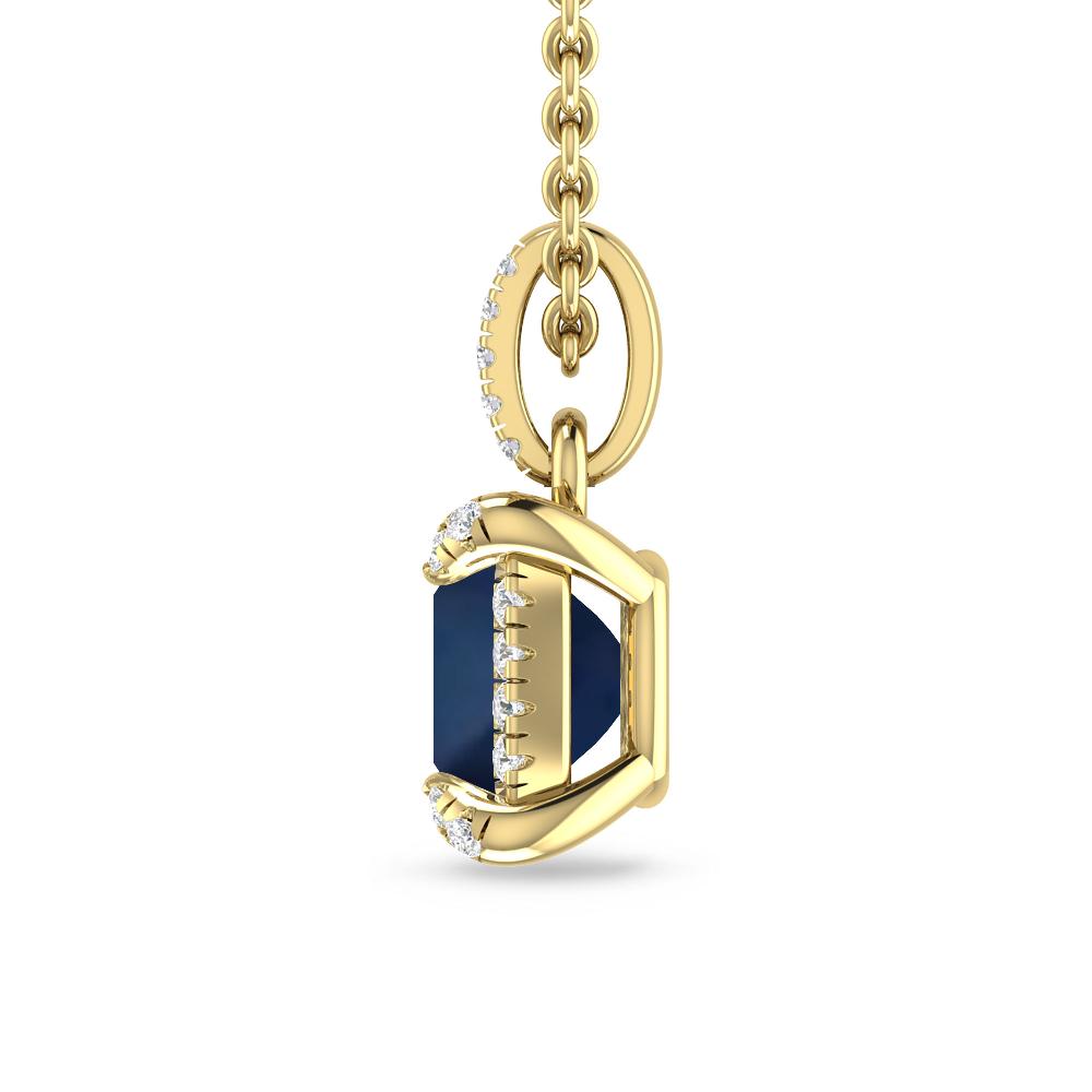 Yellow Gold - Sapphire