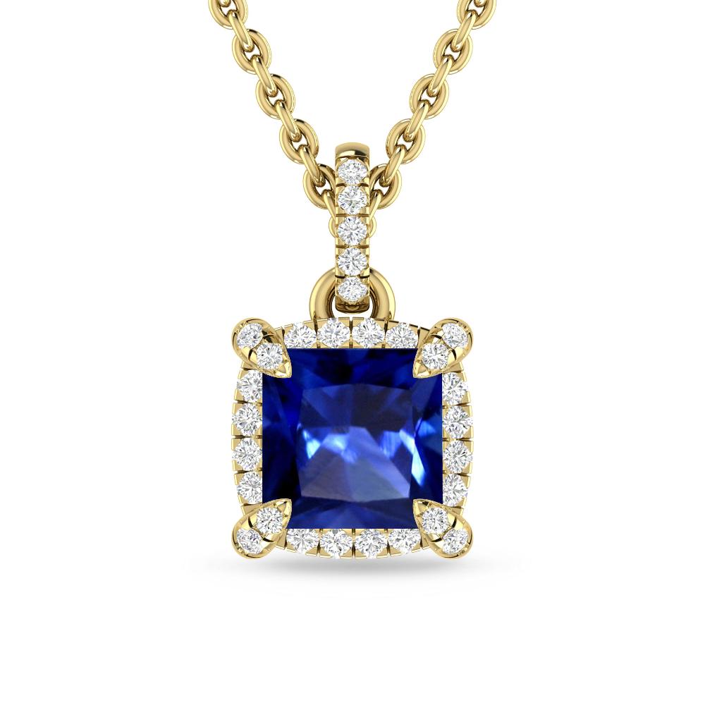 Yellow Gold - Sapphire