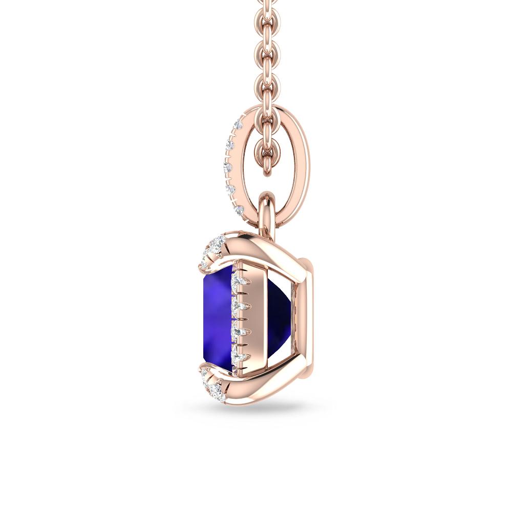 Rose Gold - Tanzanite