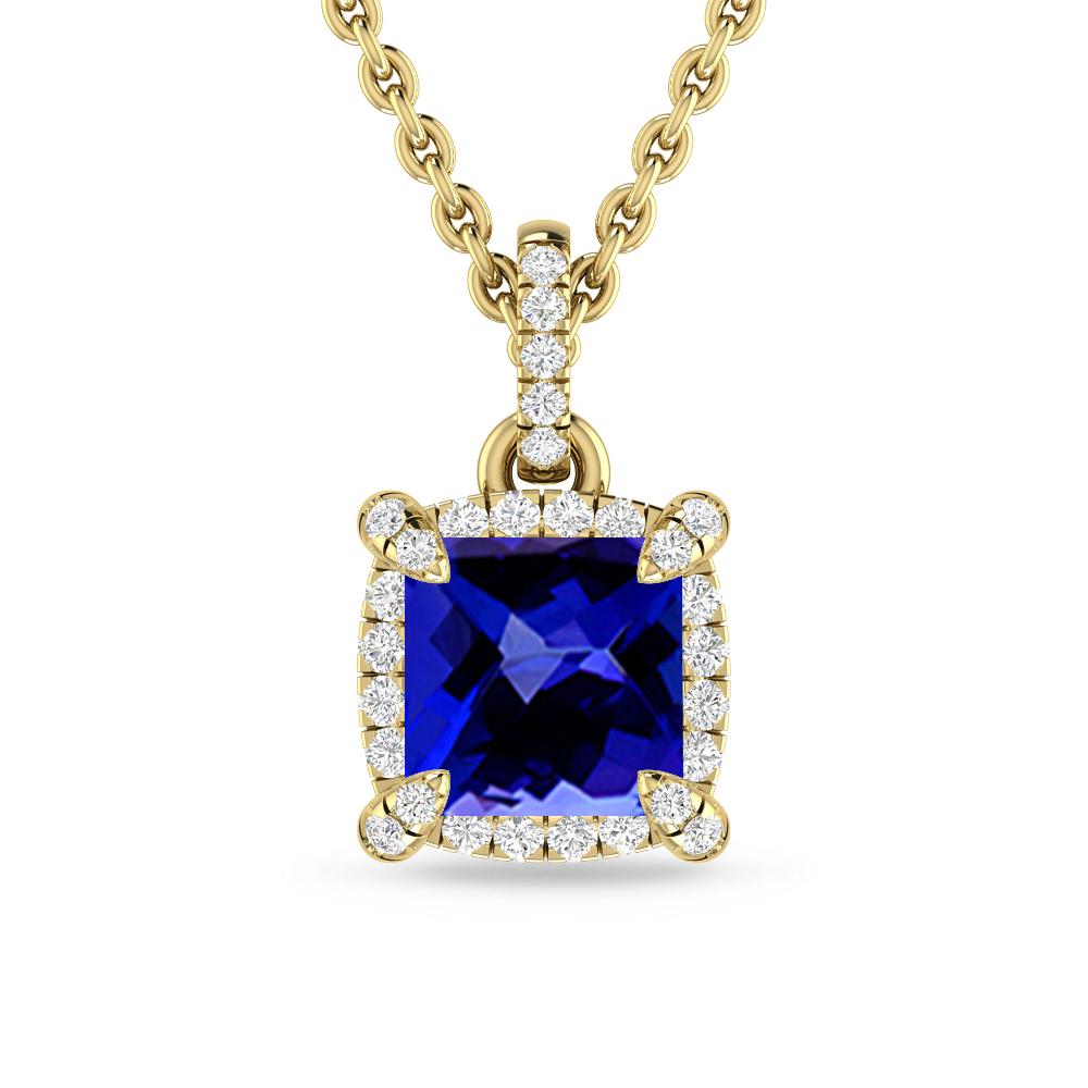 Yellow Gold - Tanzanite