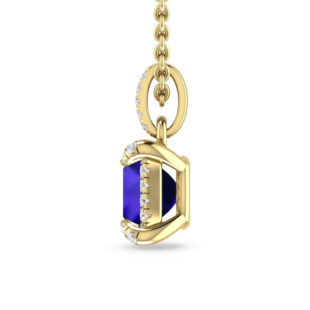 Yellow Gold - Tanzanite