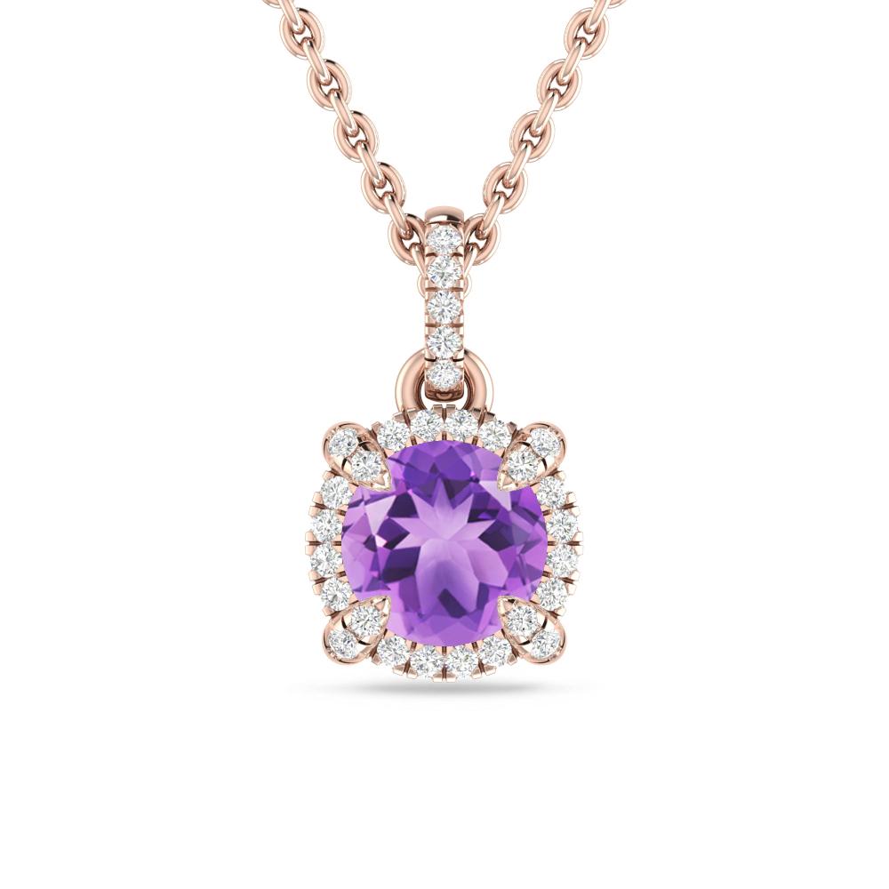 Rose Gold - Amethyst