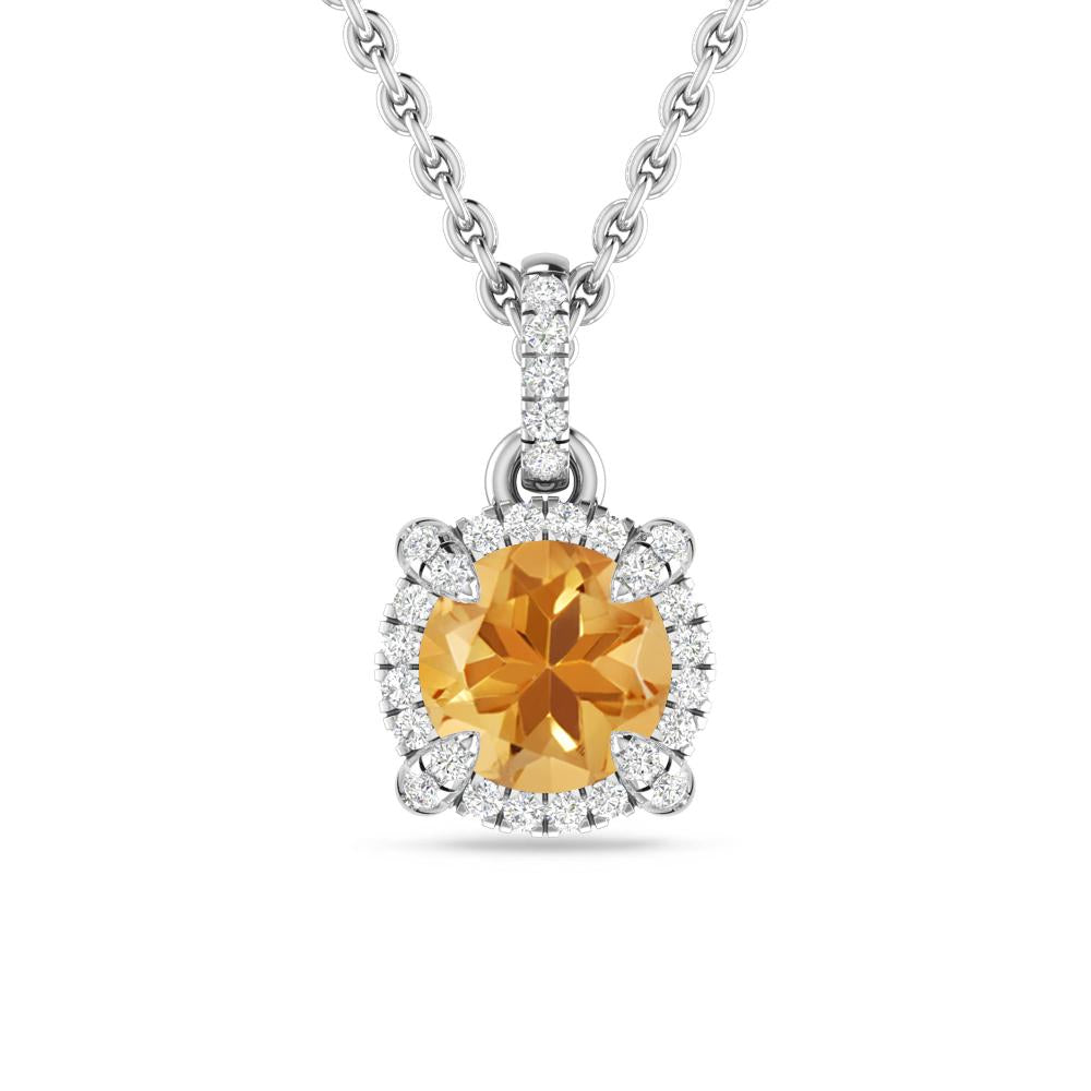 White Gold - Citrine