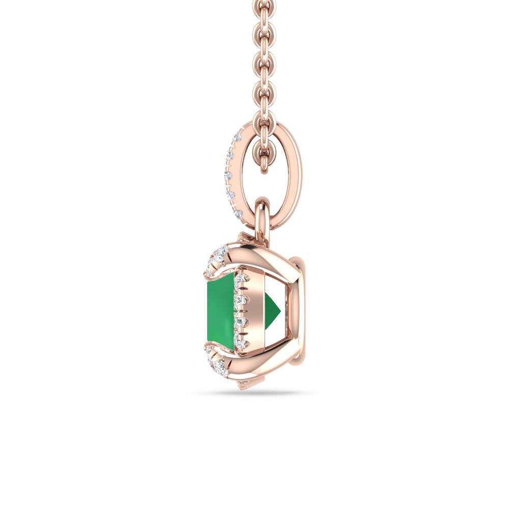 Rose Gold - Emerald