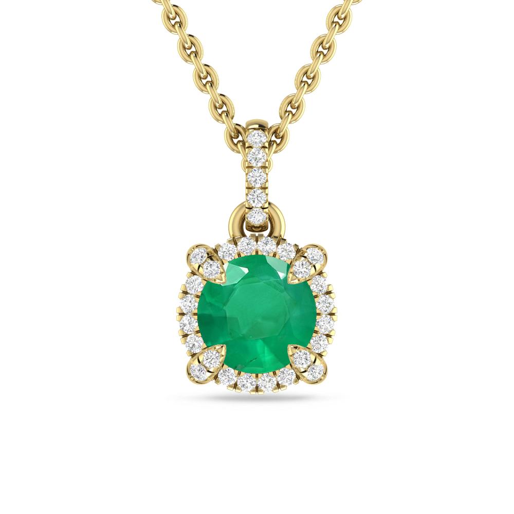 Yellow Gold - Emerald