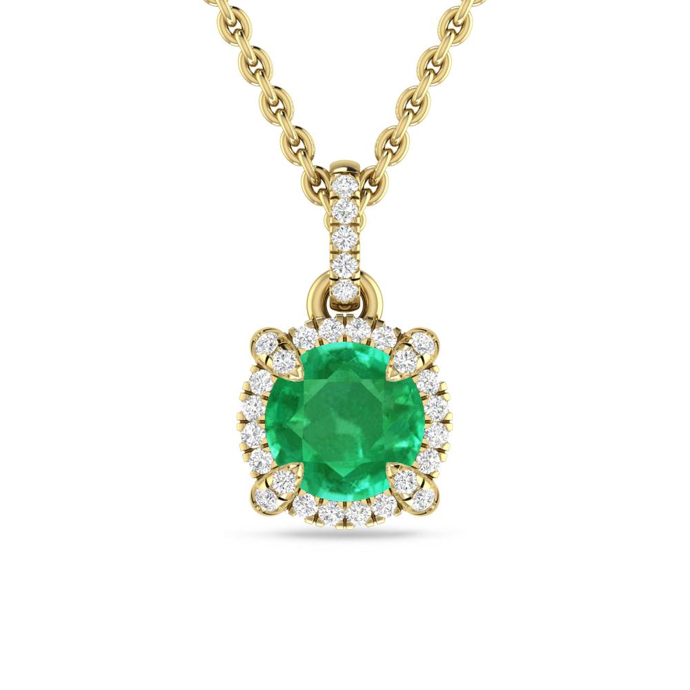 Yellow Gold - Emerald