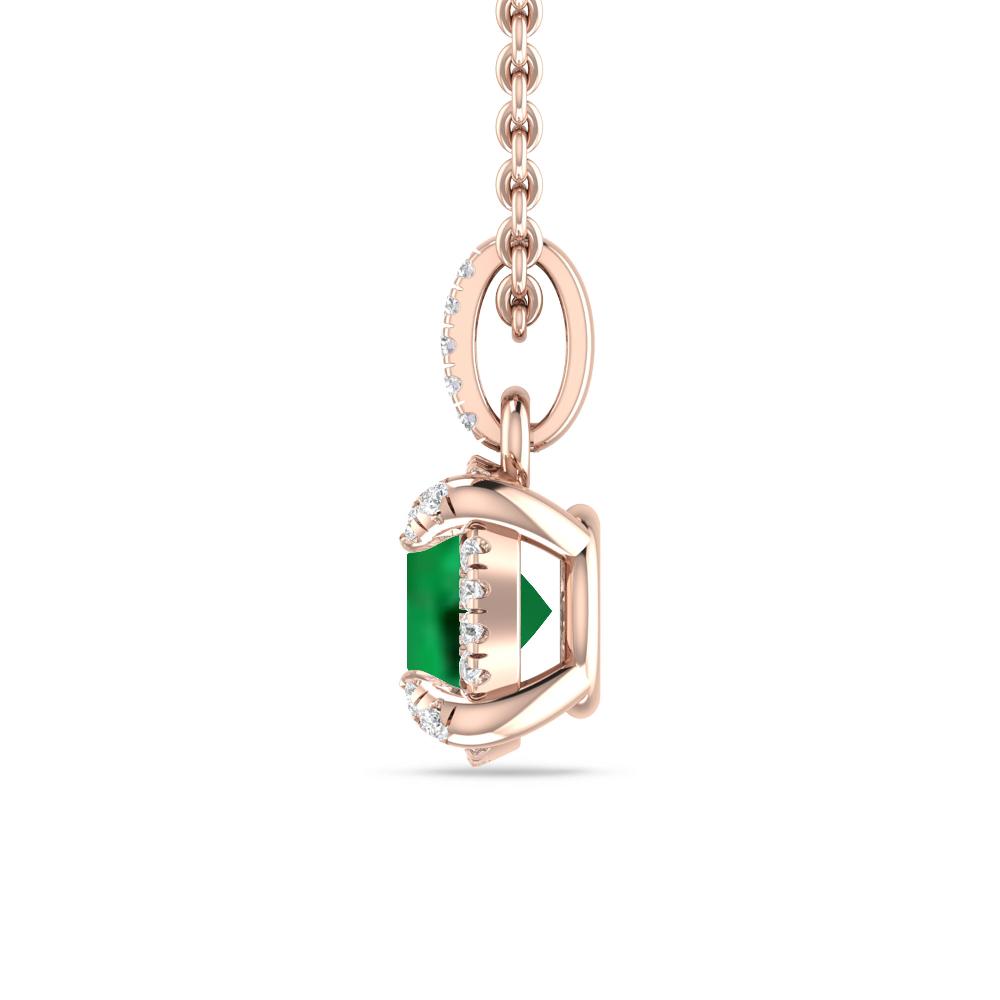 Rose Gold - Emerald