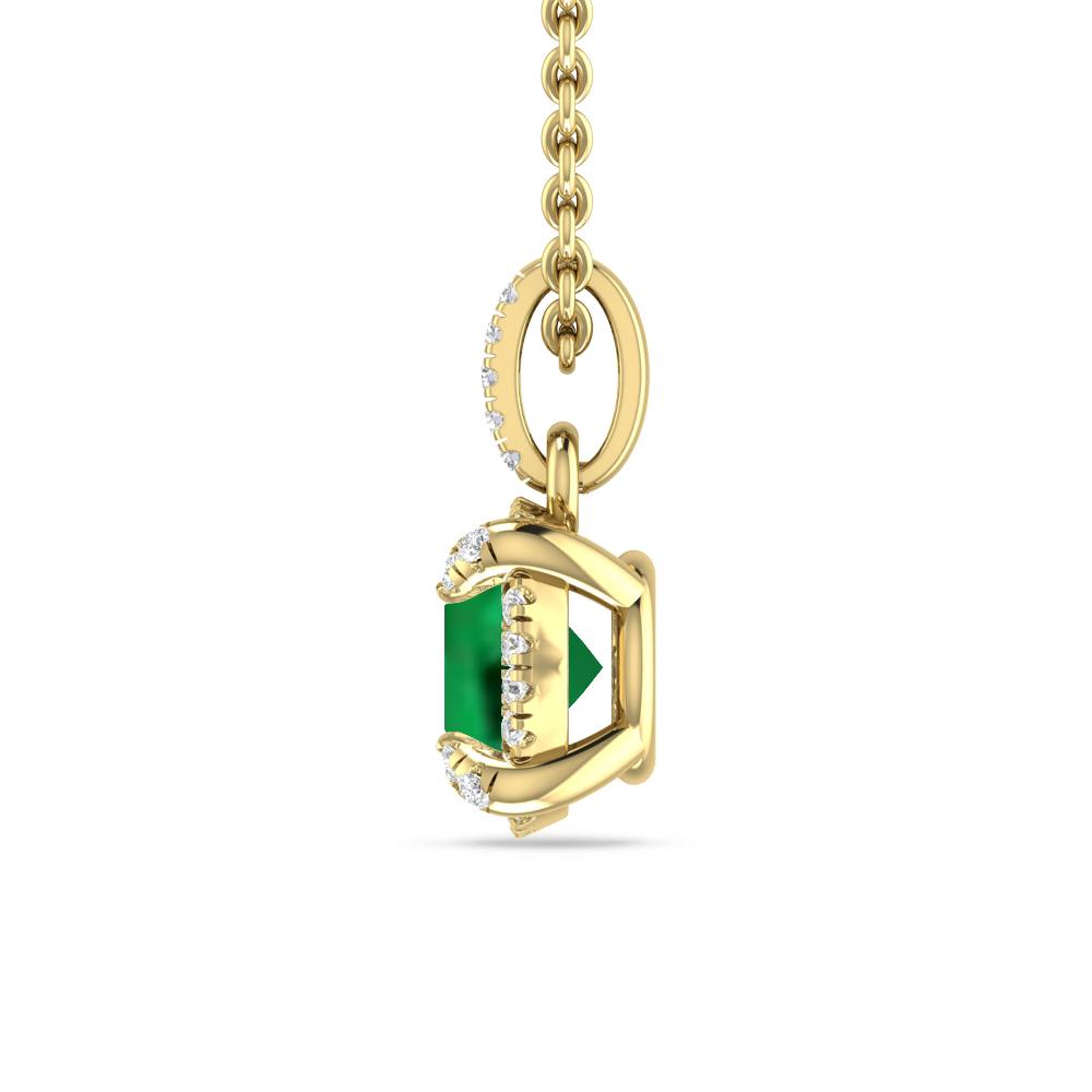 Yellow Gold - Emerald