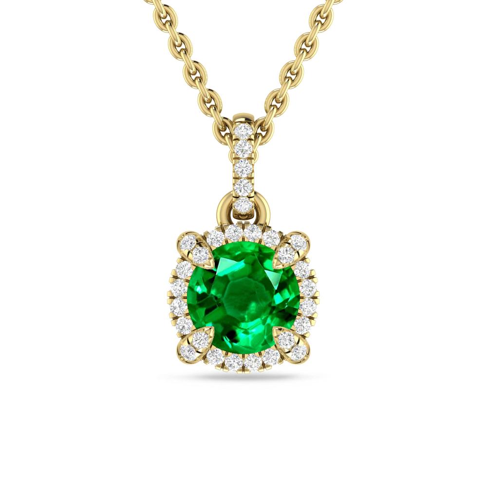 Yellow Gold - Emerald