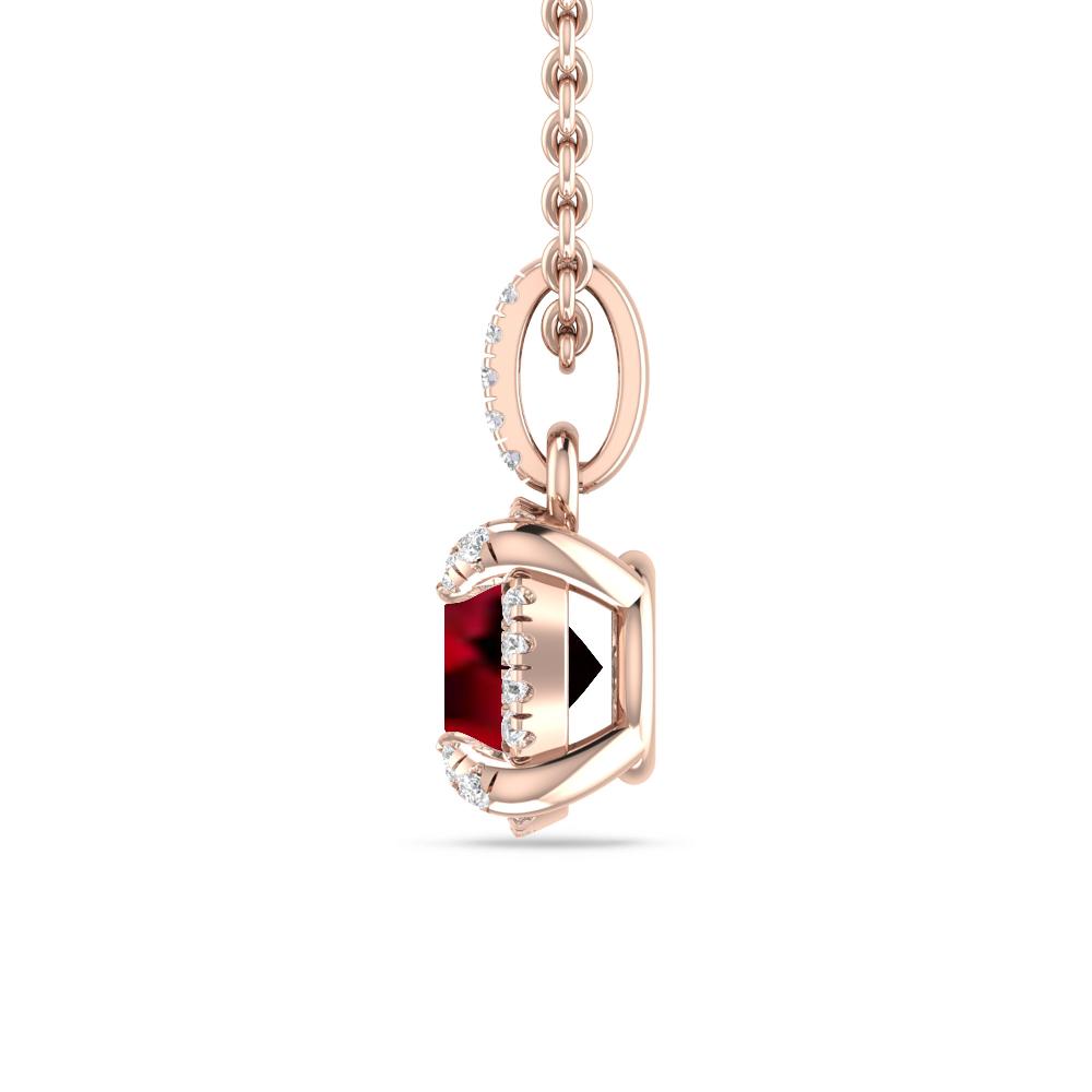 Rose Gold - Garnet