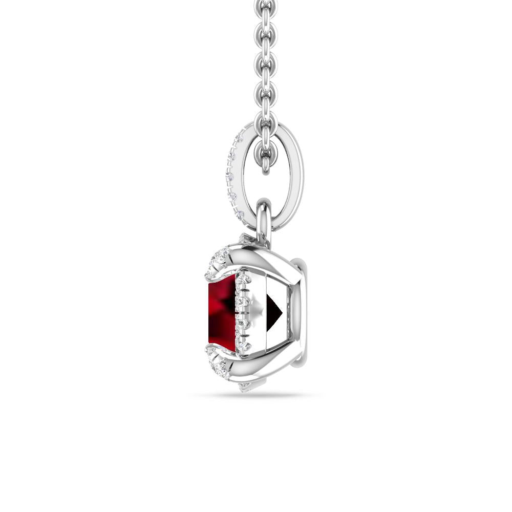 White Gold - Garnet