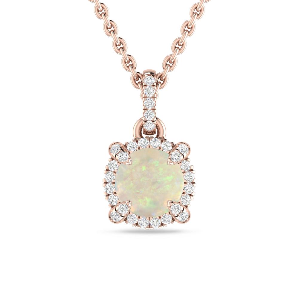 Rose Gold - Opal