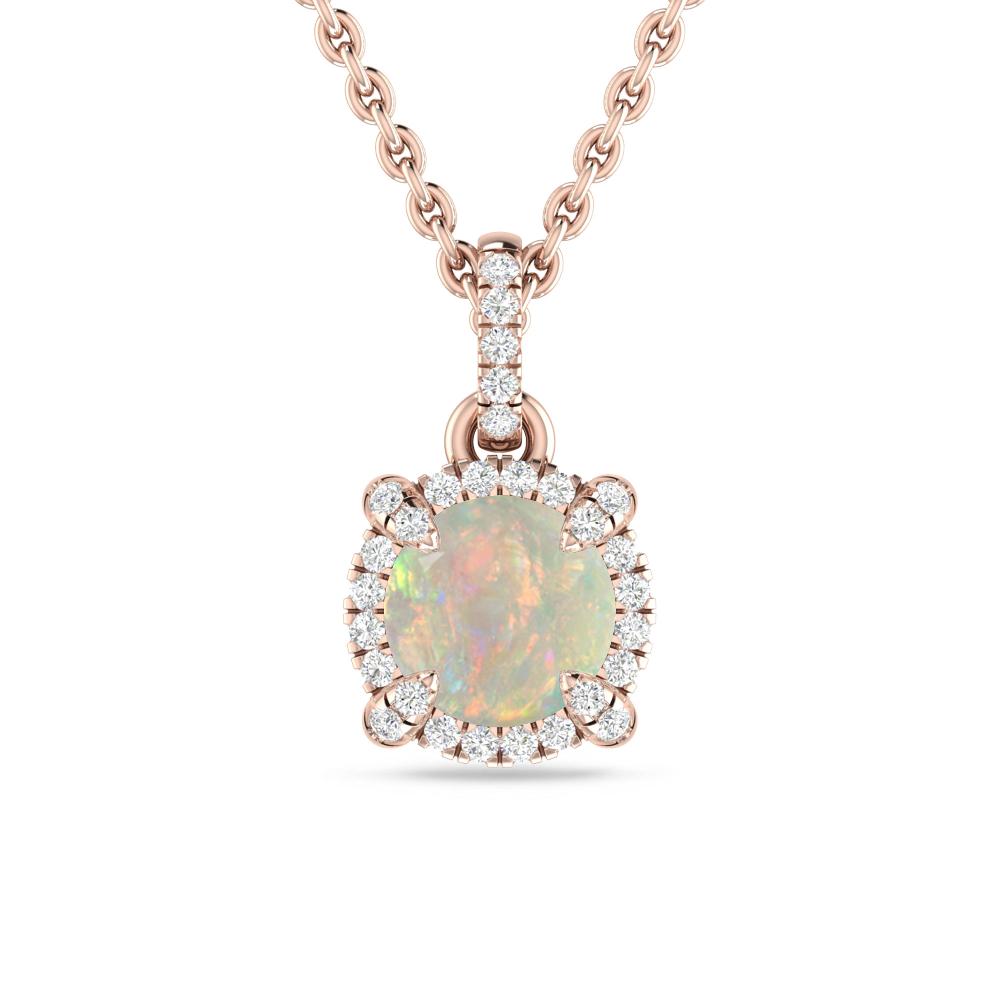 Rose Gold - Opal