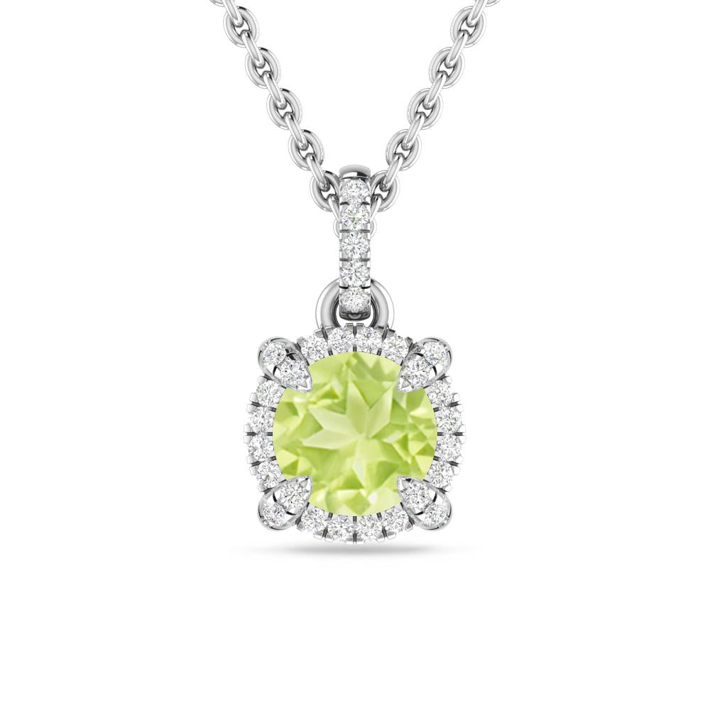 White Gold - Peridot