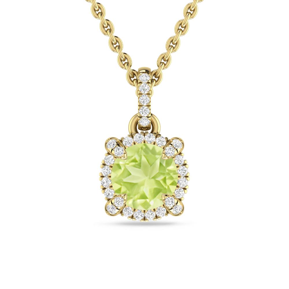 Yellow Gold - Peridot