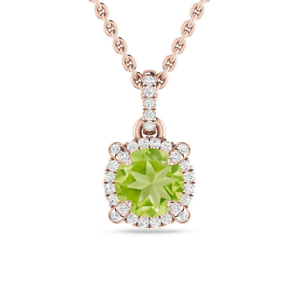 Rose Gold - Peridot