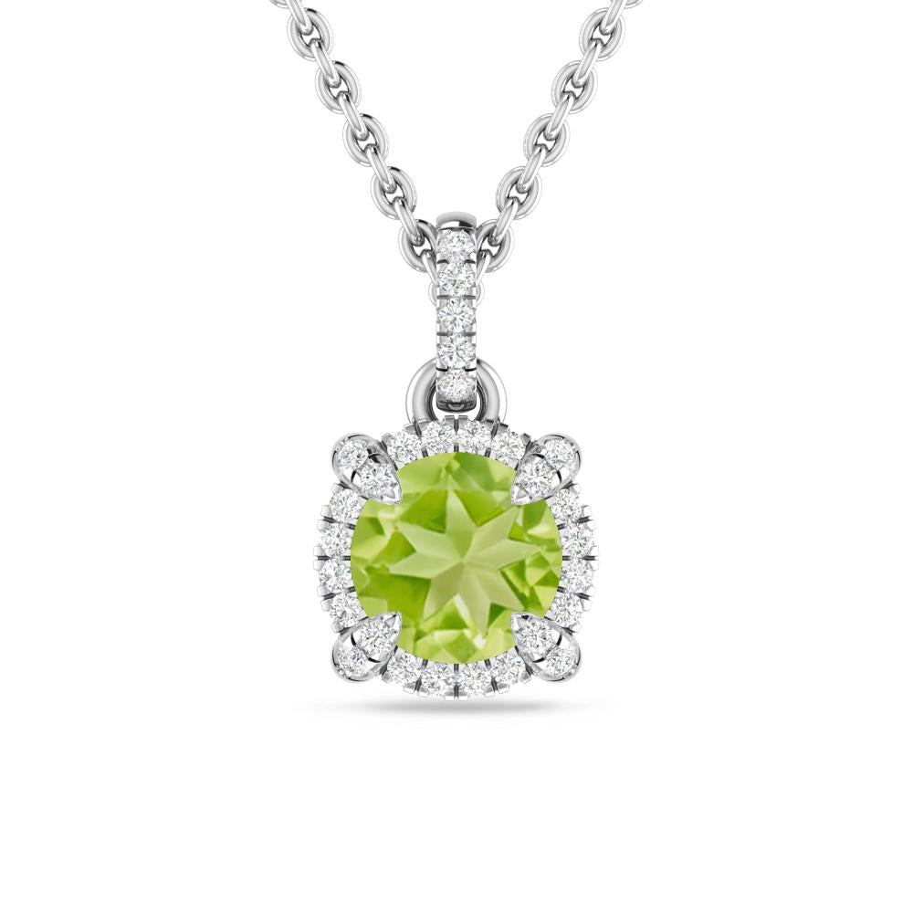 White Gold - Peridot