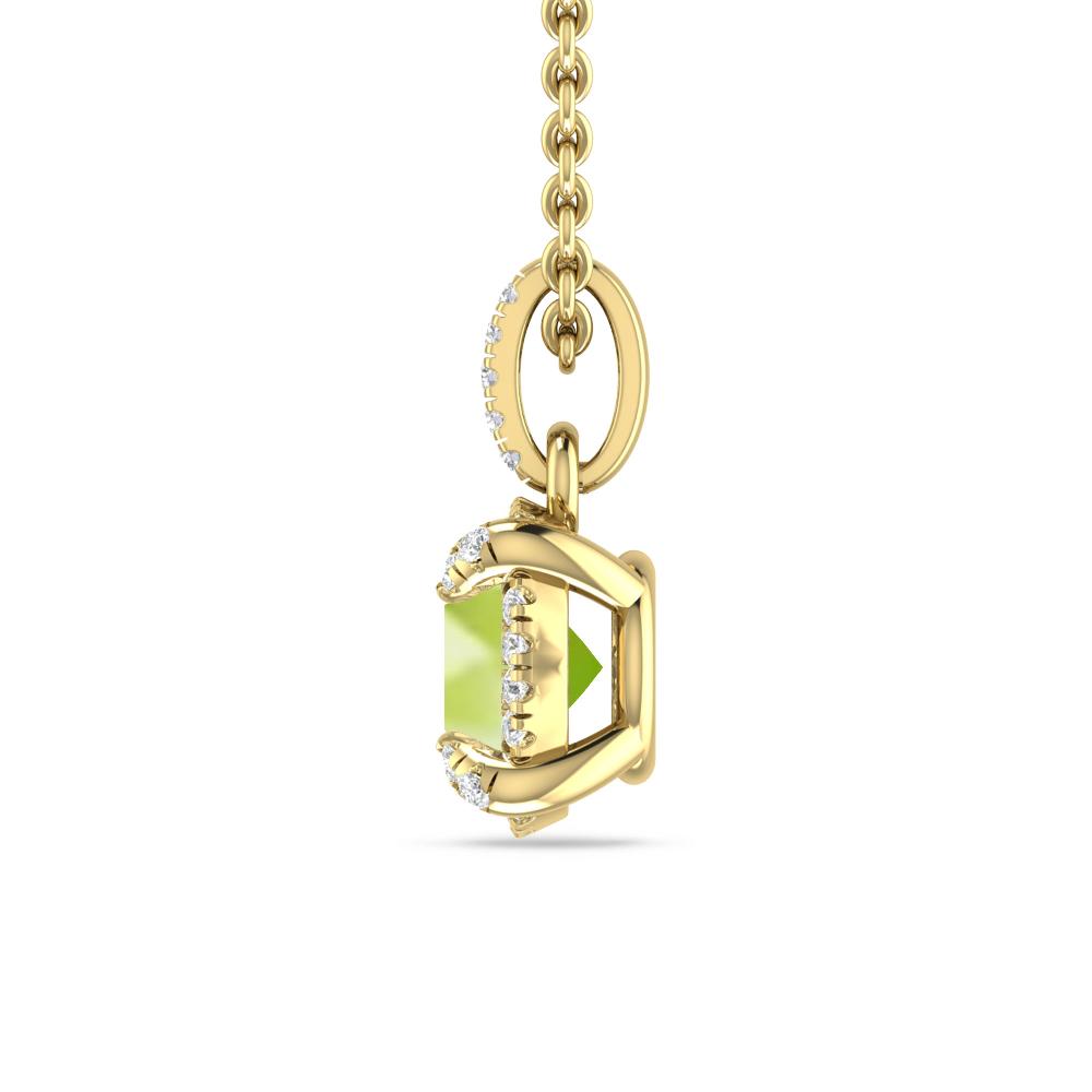 Yellow Gold - Peridot