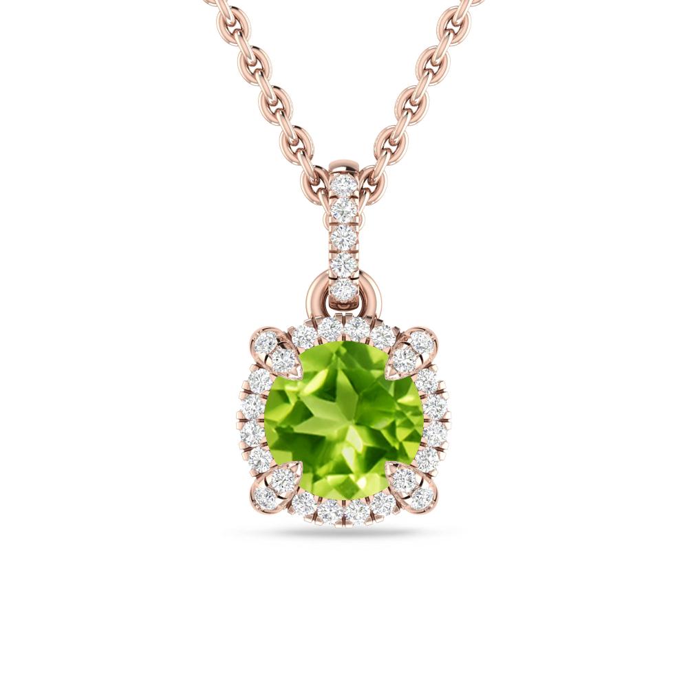 Rose Gold - Peridot