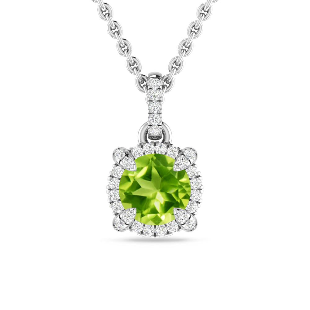 White Gold - Peridot