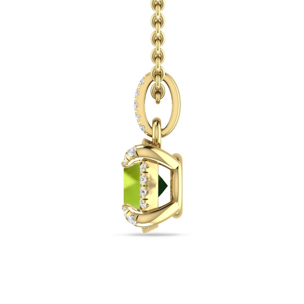 Yellow Gold - Peridot