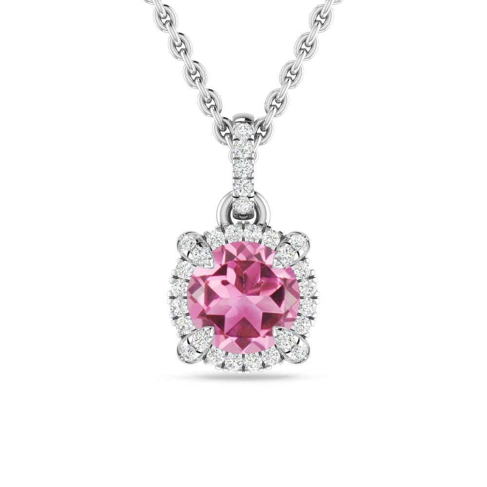 White Gold - Pink Tourmaline