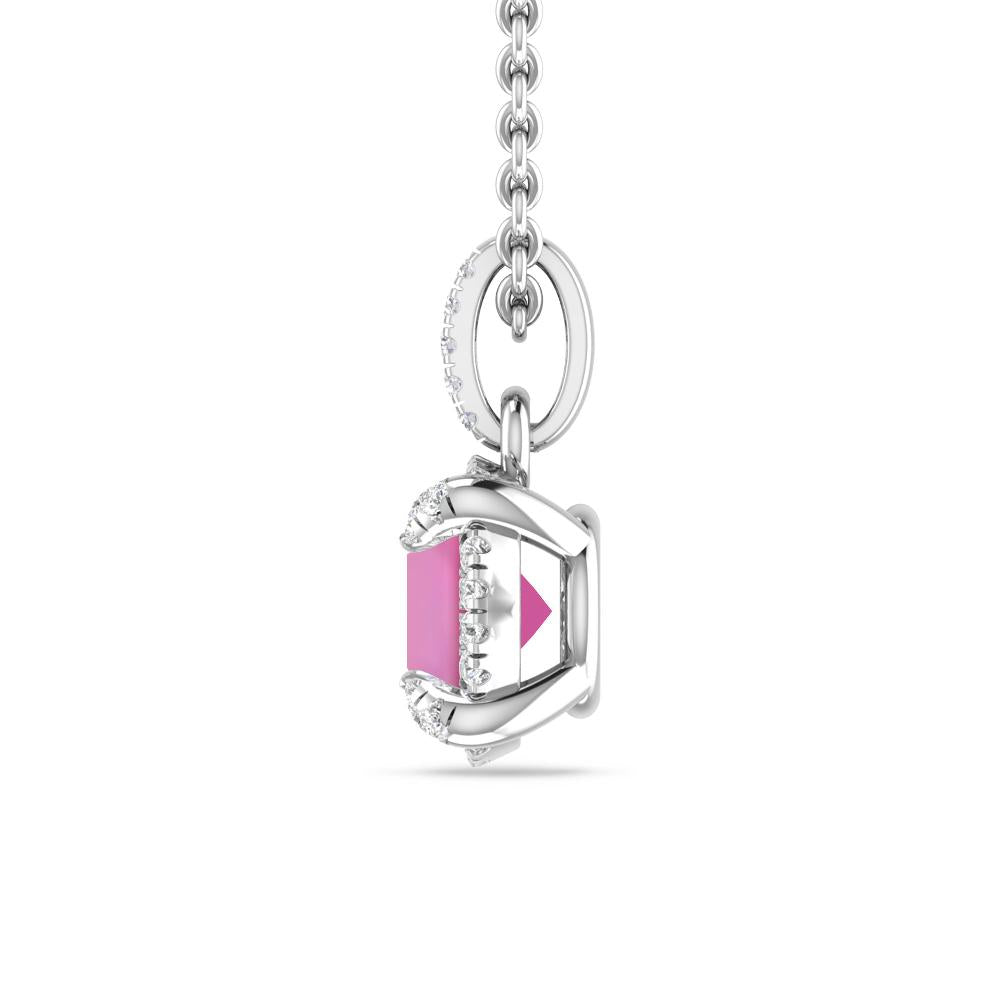 White Gold - Pink Tourmaline