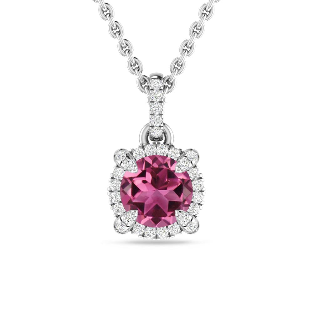 White Gold - Pink Tourmaline