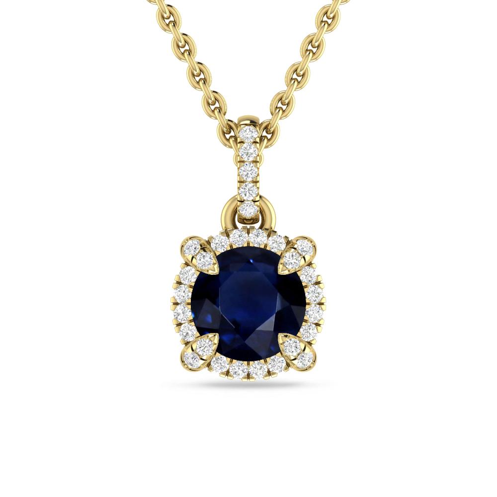 Yellow Gold - Sapphire