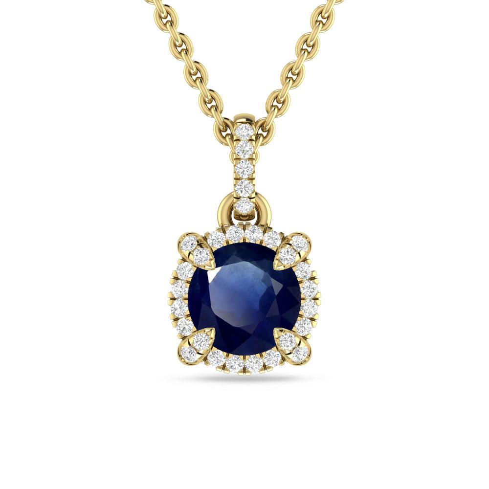 Yellow Gold - Sapphire