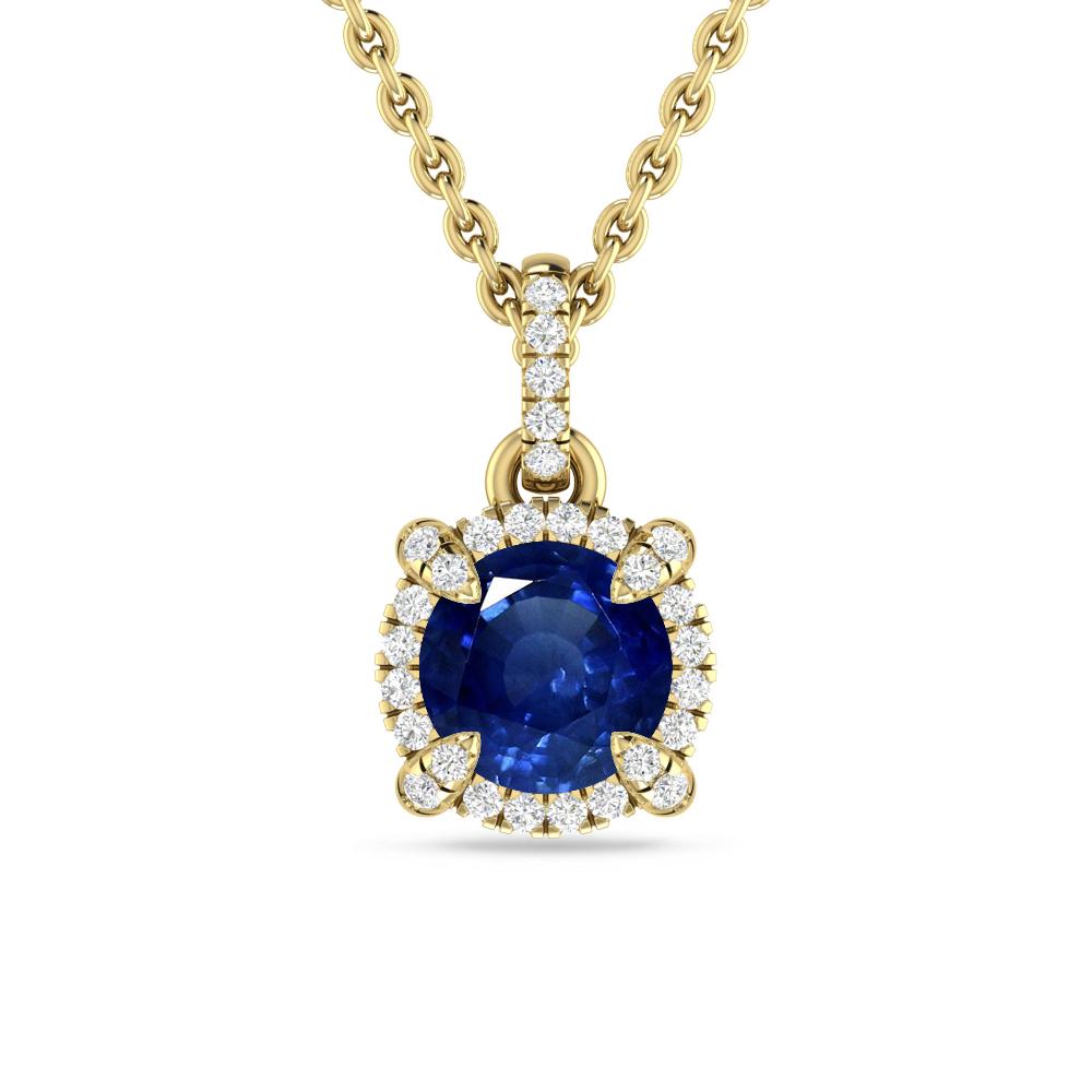 Yellow Gold - Sapphire