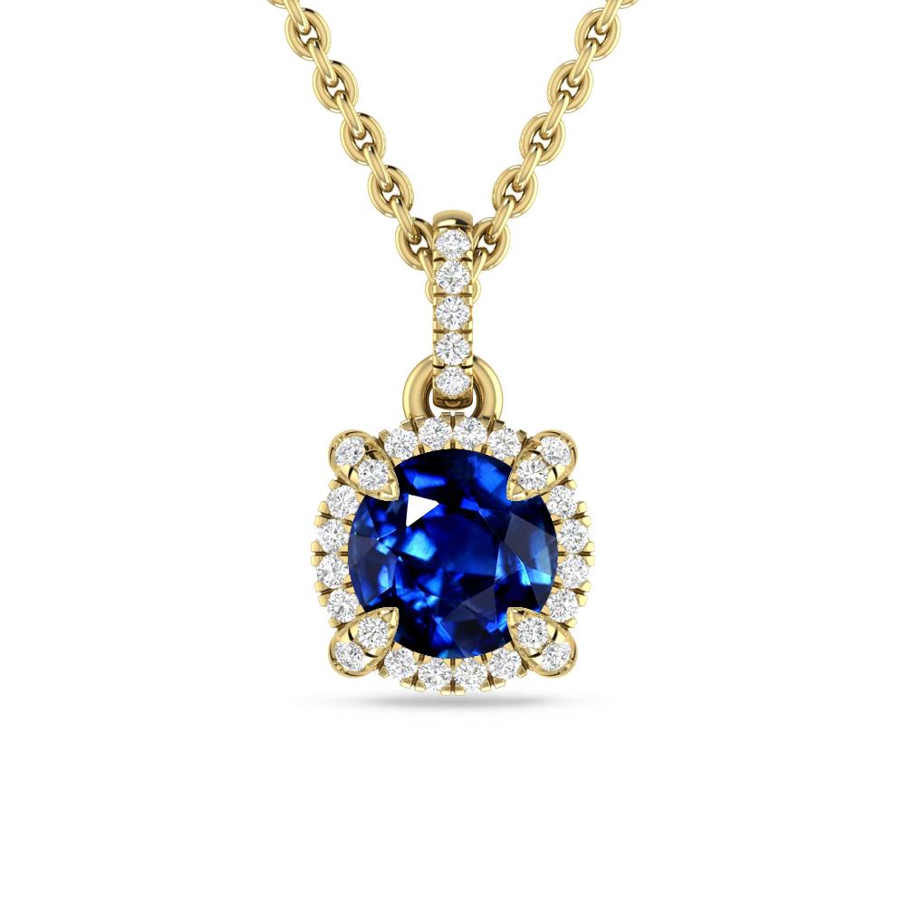 Yellow Gold - Sapphire