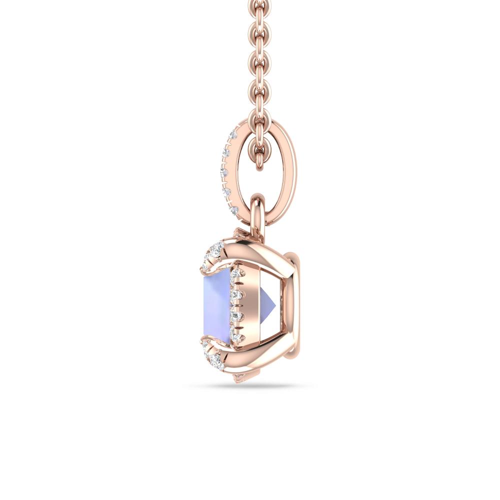 Rose Gold - Tanzanite