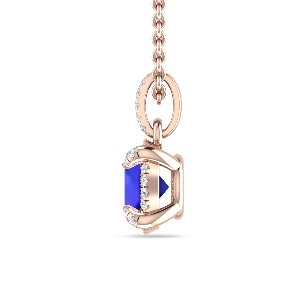 Rose Gold - Tanzanite