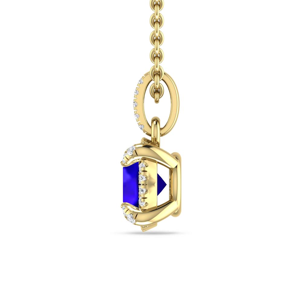 Yellow Gold - Tanzanite