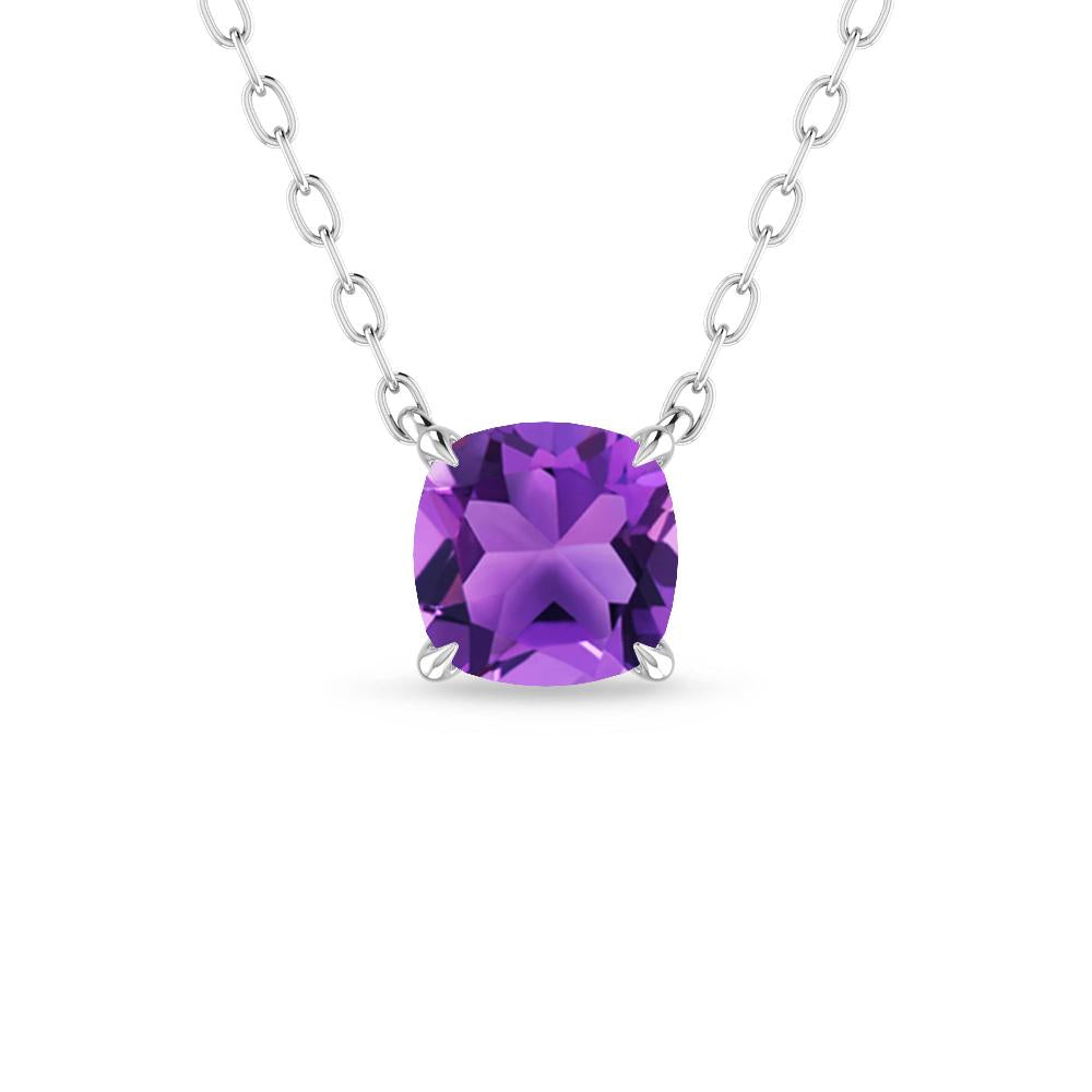 White Gold - Amethyst