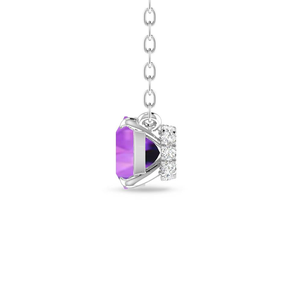 White Gold - Amethyst