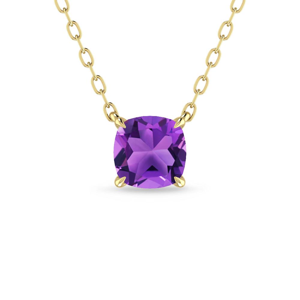 Yellow Gold - Amethyst