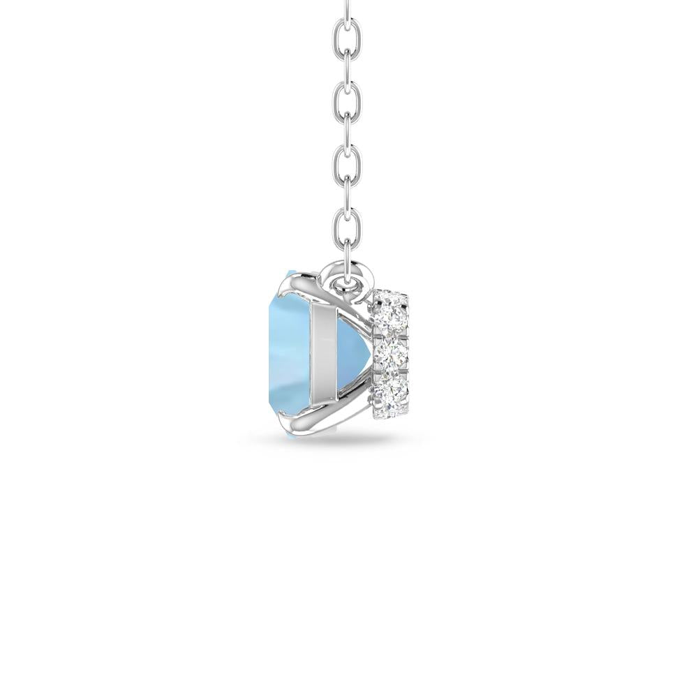 White Gold - Aquamarine