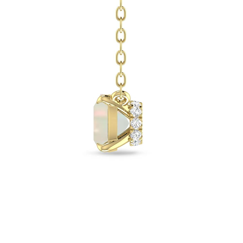 Yellow Gold - Opal