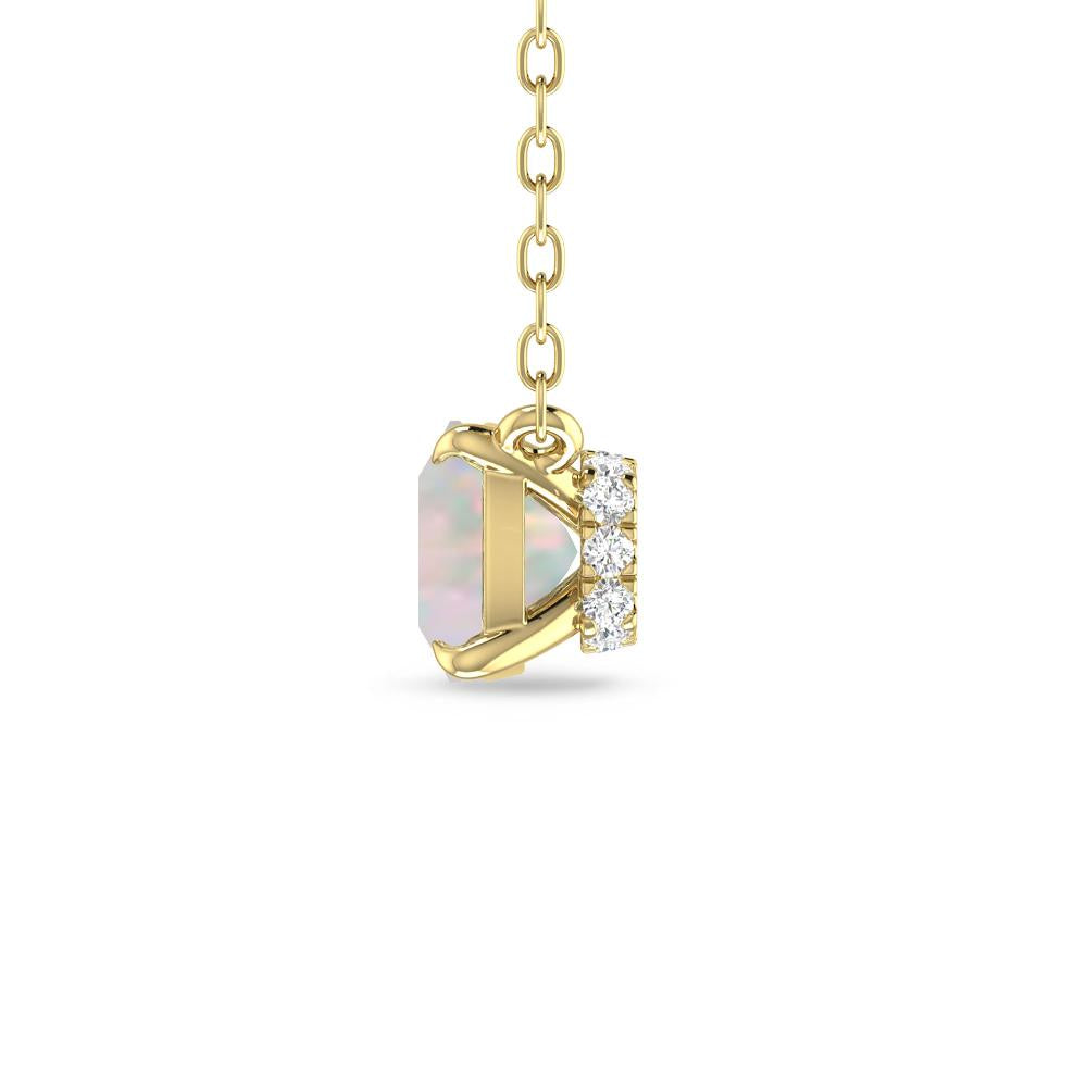 Yellow Gold - Opal