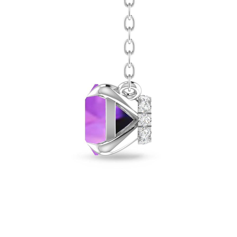 White Gold - Amethyst