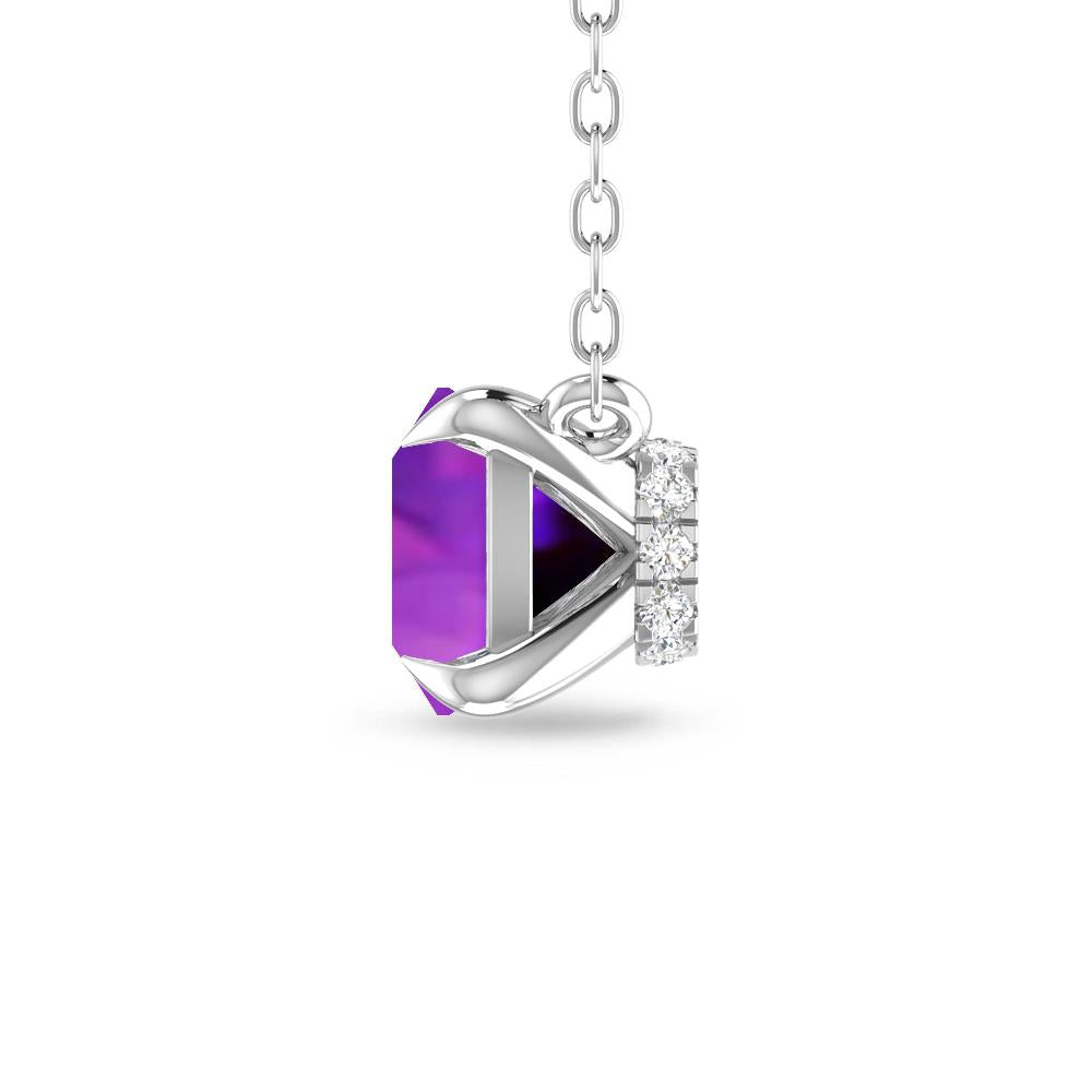 White Gold - Amethyst