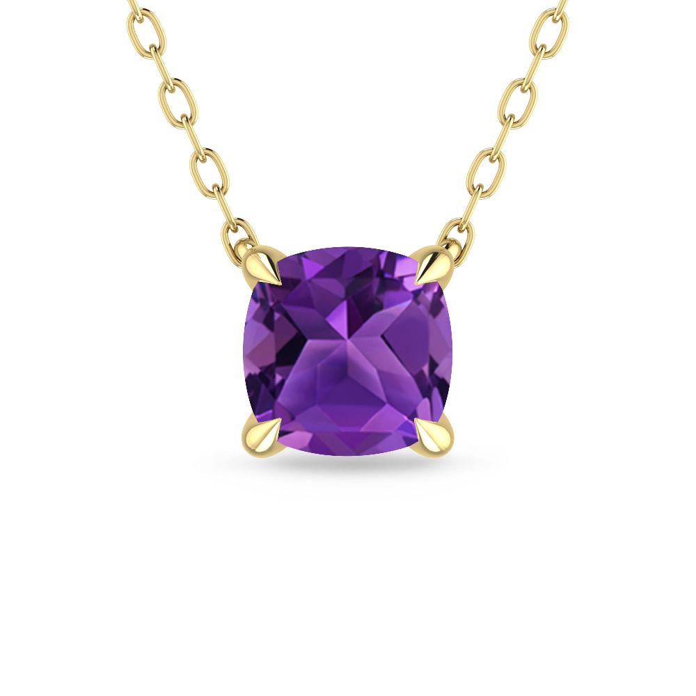 Yellow Gold - Amethyst