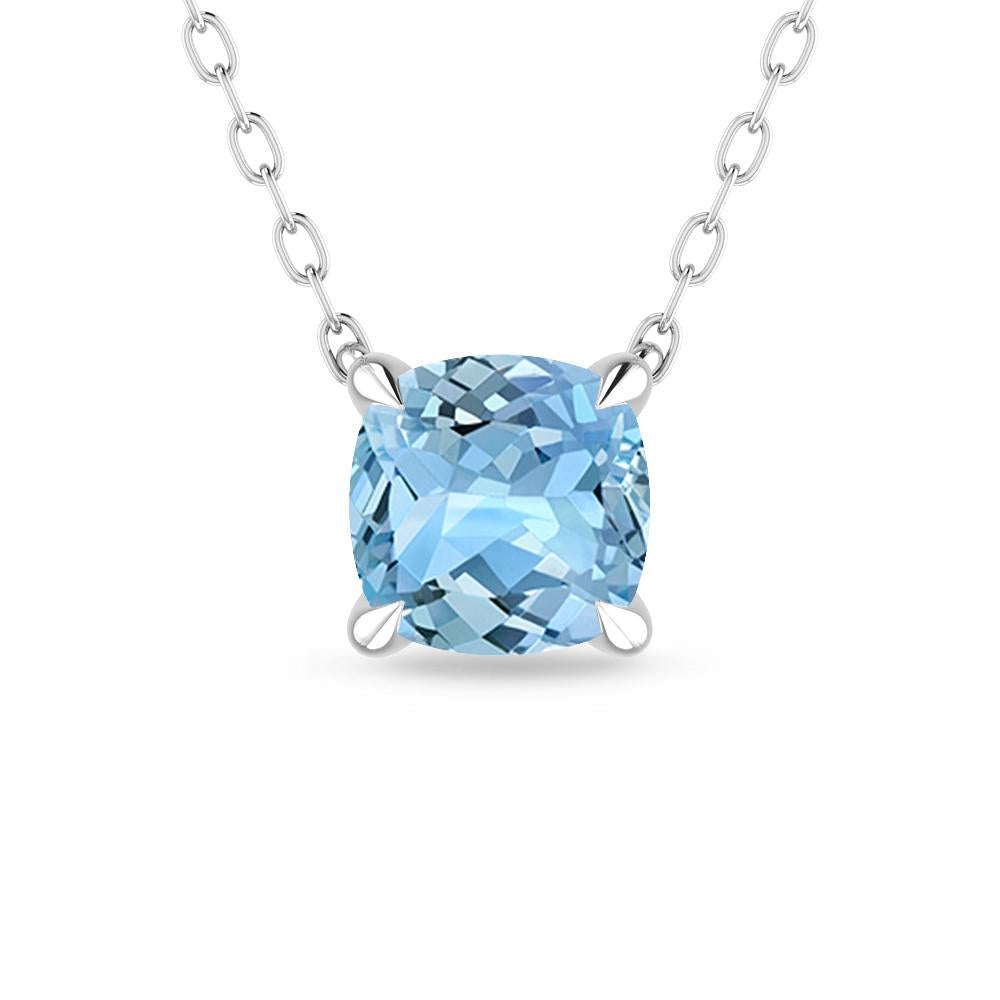 White Gold - Aquamarine