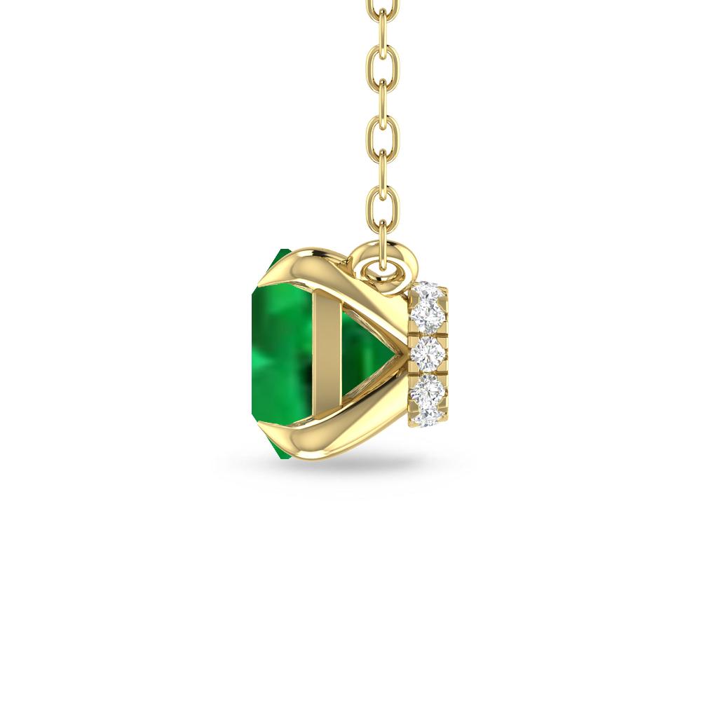 Yellow Gold - Emerald