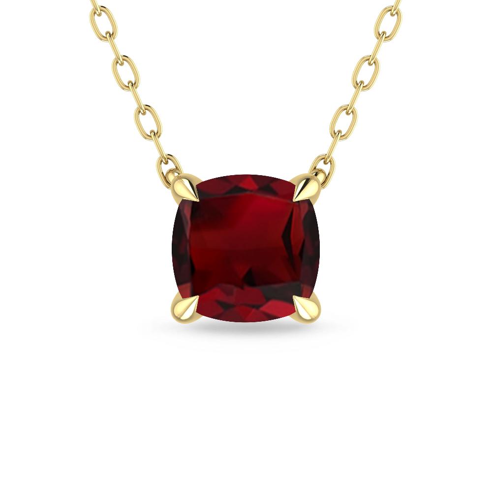 Yellow Gold - Garnet